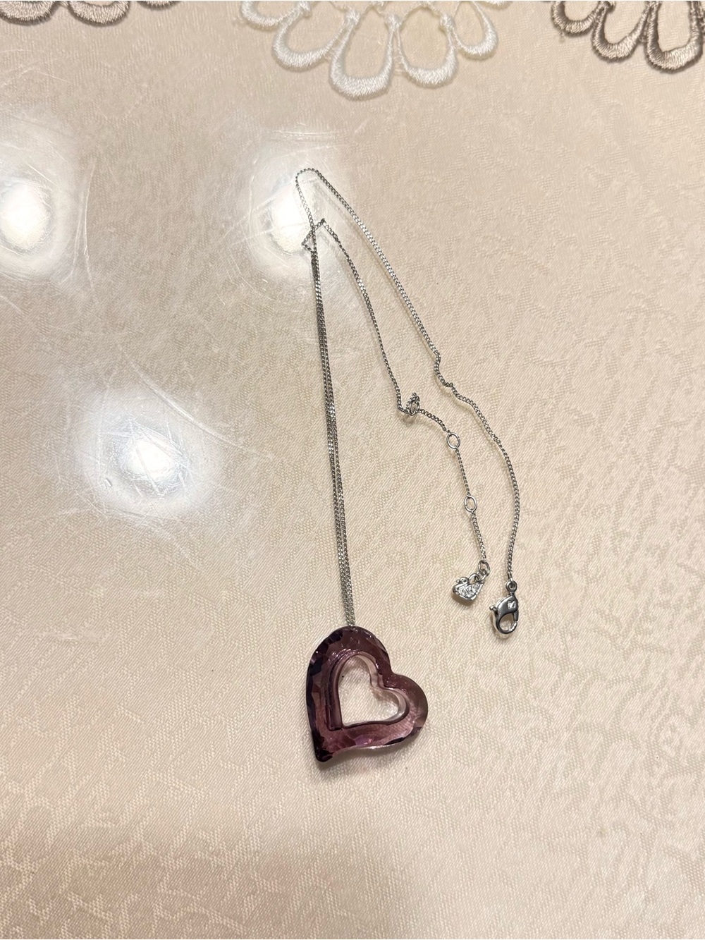 Swarovski Heart necklace